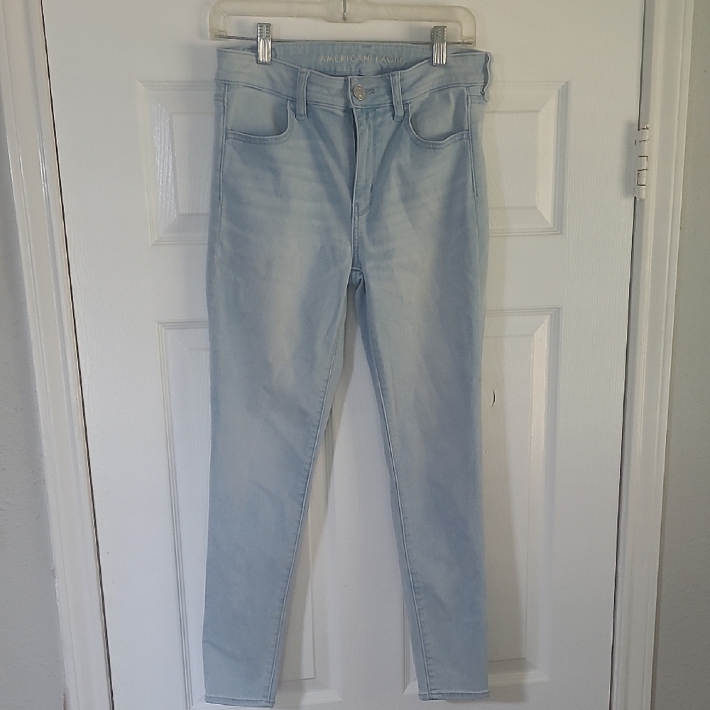 American Eagle Outfitters Blue Skinny Jeans